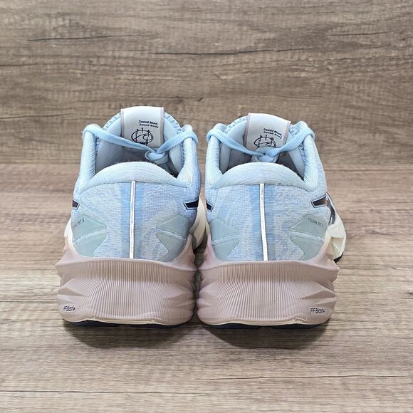 ASICS Novablast 3 Women’s Size 8.5 Blue Beige Running Shoes (1012B492) - Picture 4 of 9